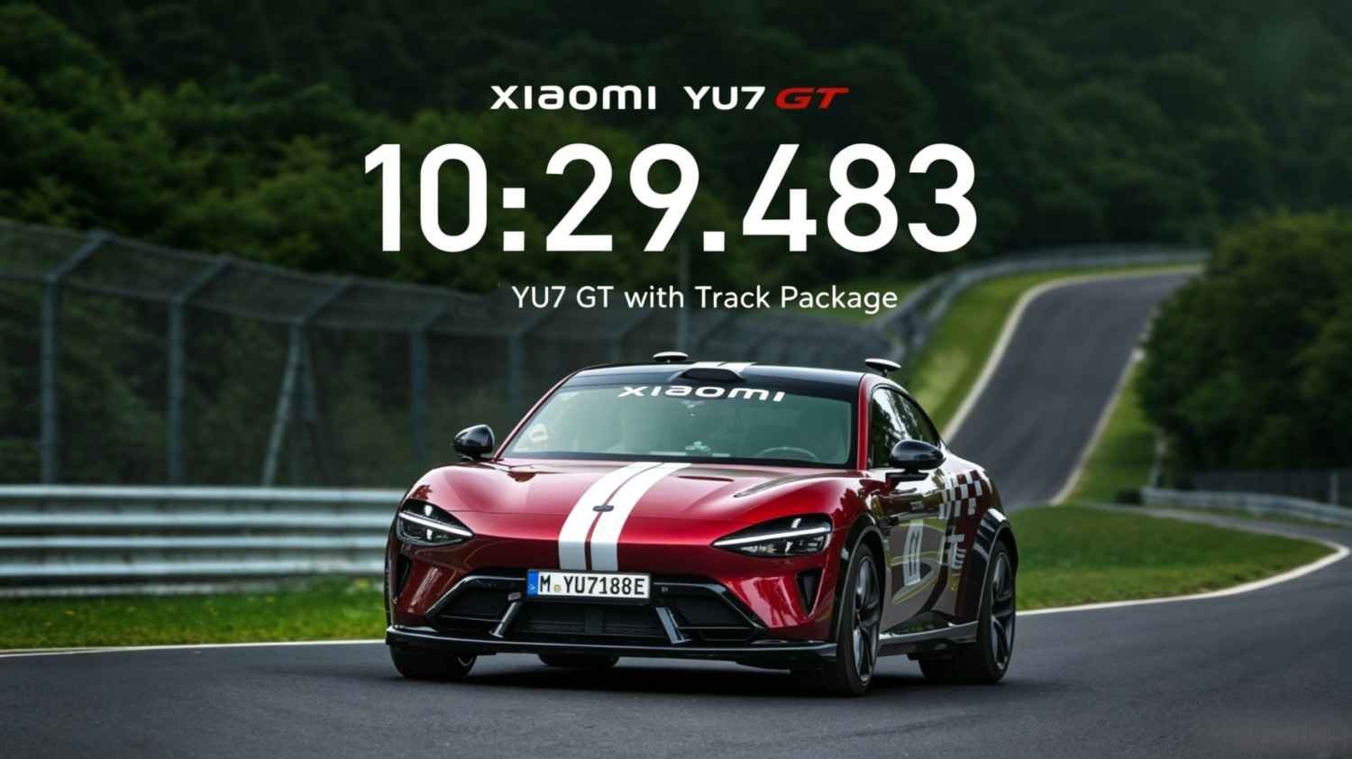 Xiaomi YU7 GT-driverless Nurburgring lap record