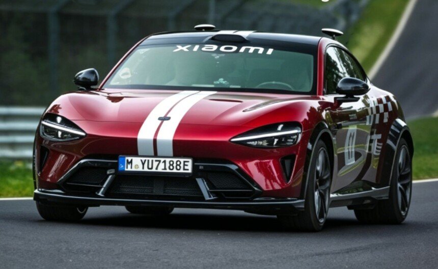 Xiaomi YU7 driverless Nurburgring record