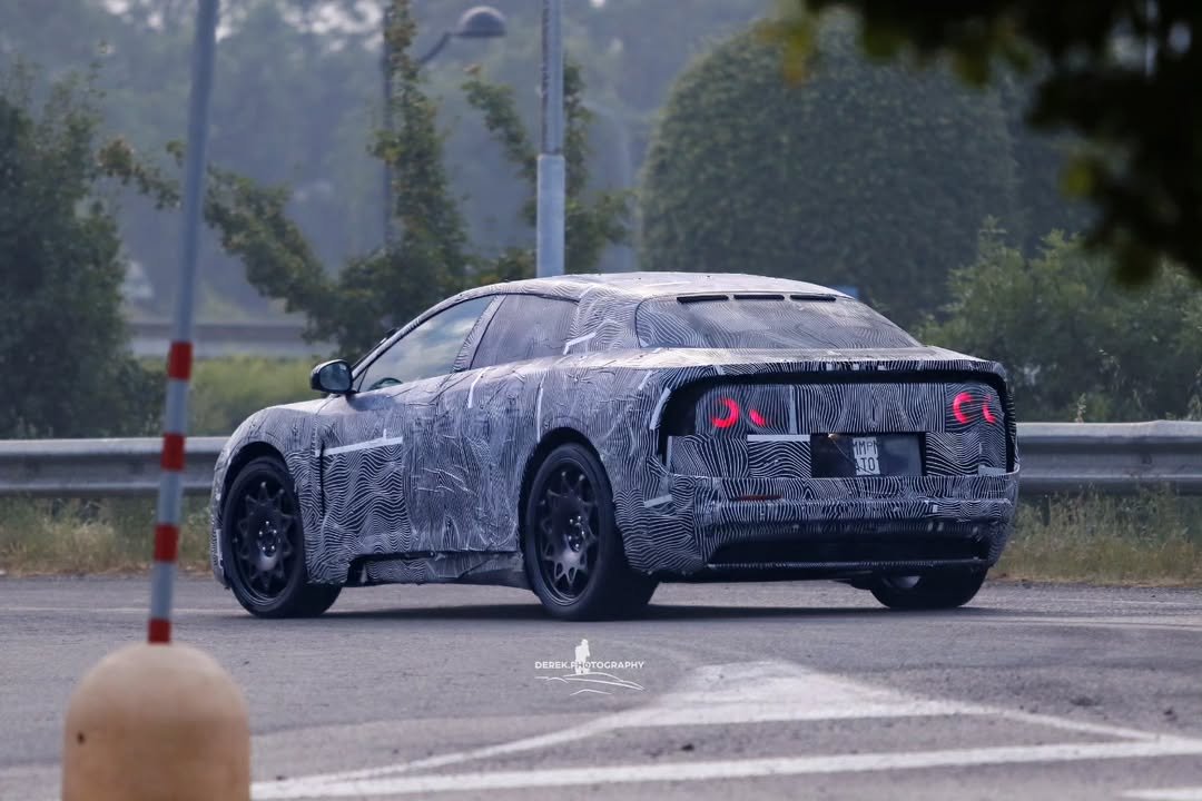 ferrari luce ev production form spy shot (2)