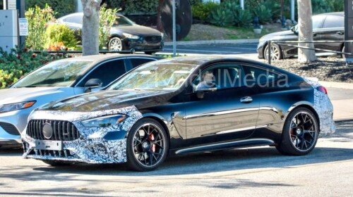 2027 Mercedes-AMG CLE 63 spy shot
