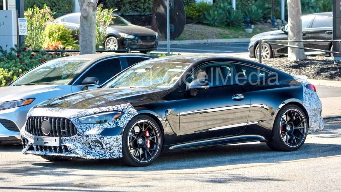 2027 Mercedes-AMG CLE 63 spy shot