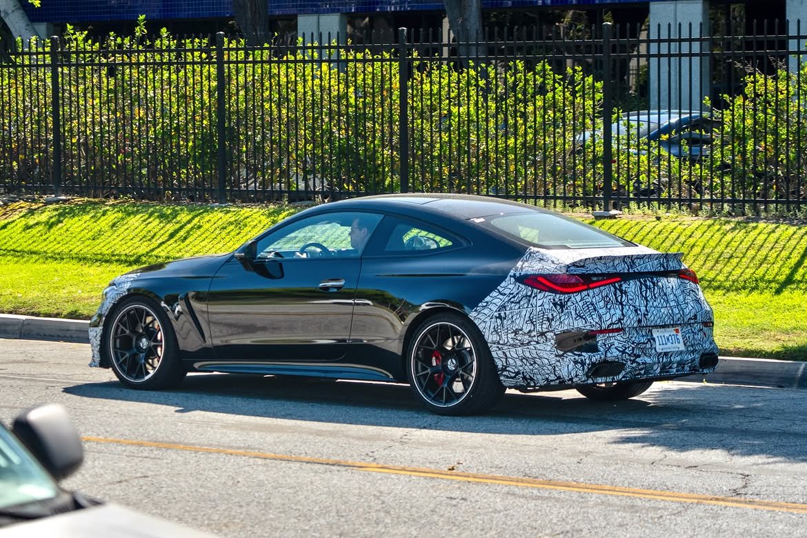 2027 Mercedes-AMG CLE 63 spy shot