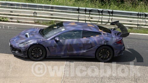 Denza Z EV spotted at Nurburgring