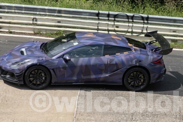 Denza Z EV spotted at Nurburgring
