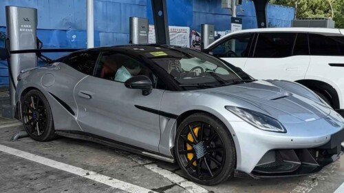 Denza Z Track Edition spy shot