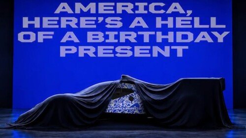 Ford GT Le Mans race car teaser