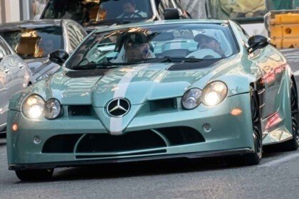 Mercedes-Benz SLR McLaren HDK spotted