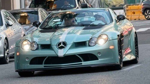 Mercedes-Benz SLR McLaren HDK spotted
