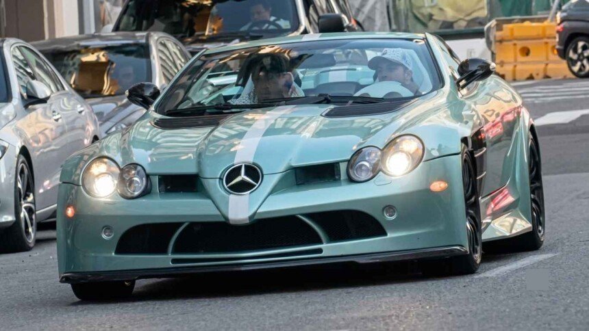 Mercedes-Benz SLR McLaren HDK spotted