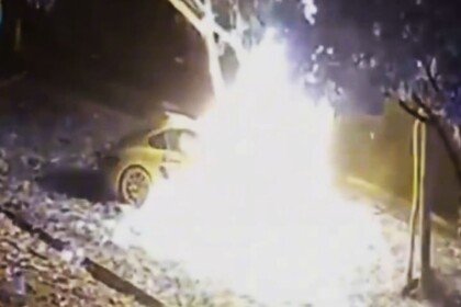 Porsche Cayman crash Brazil