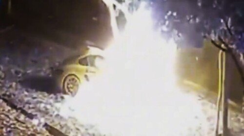 Porsche Cayman crash Brazil