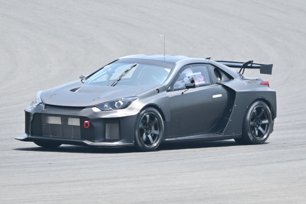 Frankenstein Toyota MR2 prototype spied at Fuji Speedway - The