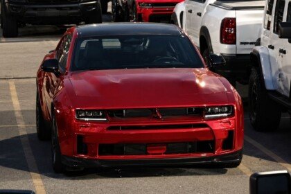 dodge charger srt spy shot