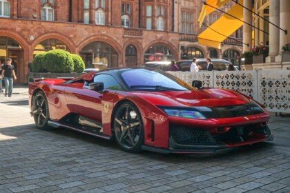 first Ferrari F80 london (1)