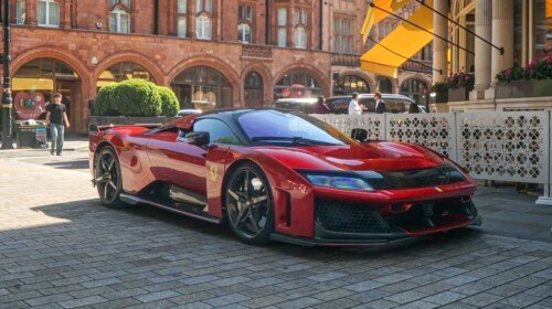 first Ferrari F80 london (1)