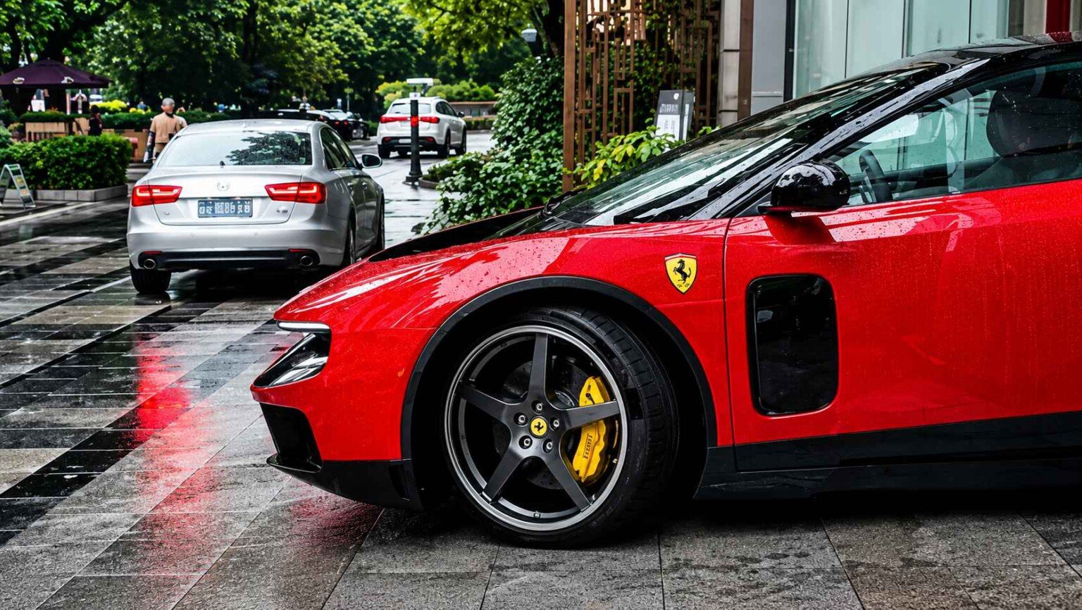 first ferrari luce arrives in china
