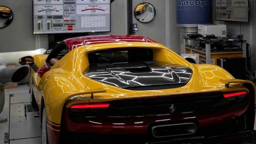 tuned Ferrari 296 Speciale Piloti