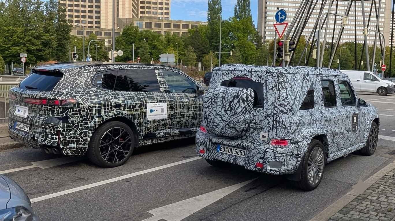 2027 BMW X5M-baby Mercedes G-Class-prototypes