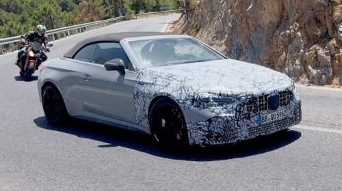 2027 Mercedes-AMG CLE 63 S Cabriolet spy shot