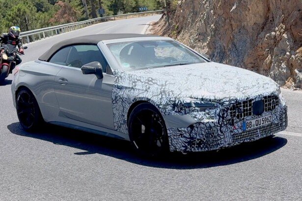 2027 Mercedes-AMG CLE 63 S Cabriolet spy shot