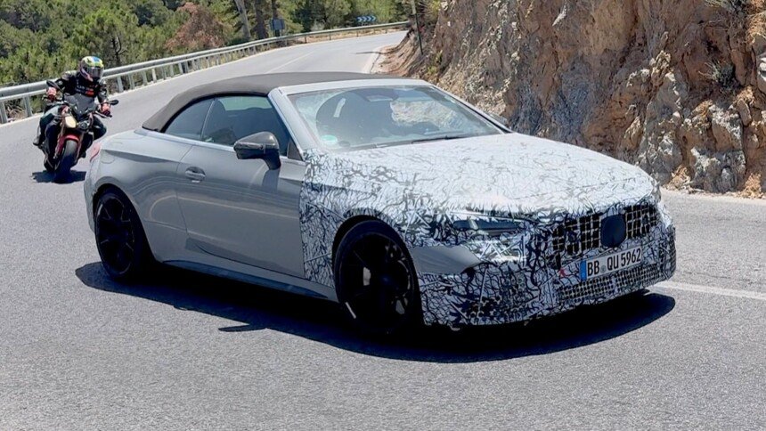 2027 Mercedes-AMG CLE 63 S Cabriolet spy shot