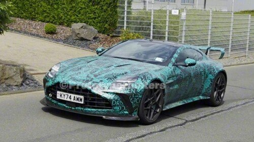 Aston Martin Vantage RS spy shots-1