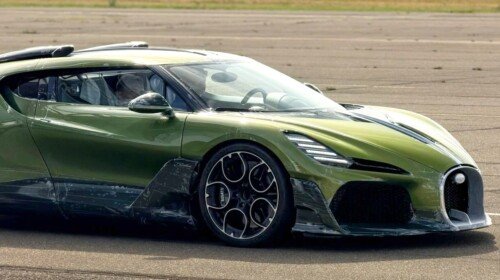 Bugatti Brouillard launch control