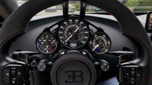 Bugatti Tourbillon cockpit