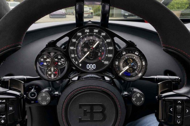 Bugatti Tourbillon cockpit