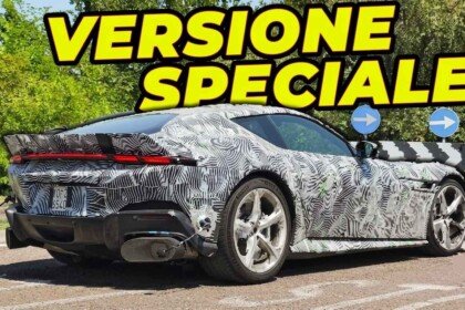 Ferrari 12Cilindri VS spy shot with microphones