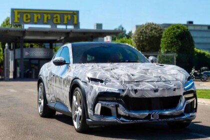 Ferrari Purosangue facelift spy image-1