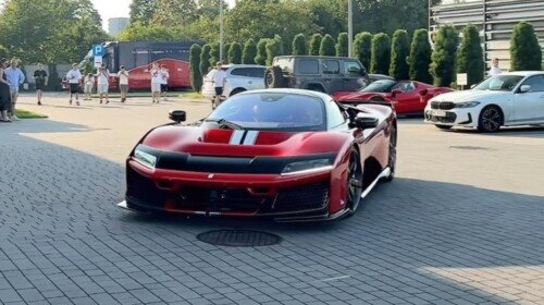 First Ferrari F80 in Poland