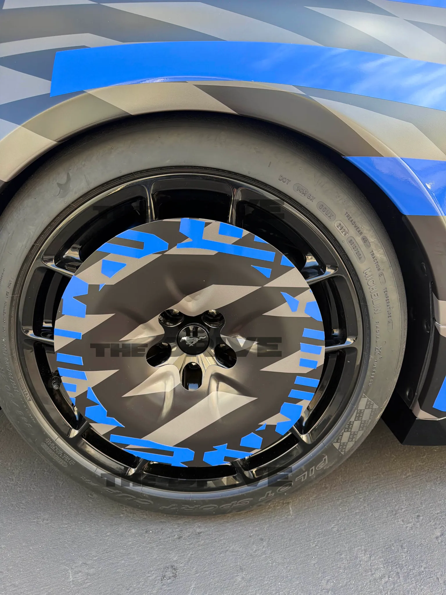 Ford Mustang GTD tyres