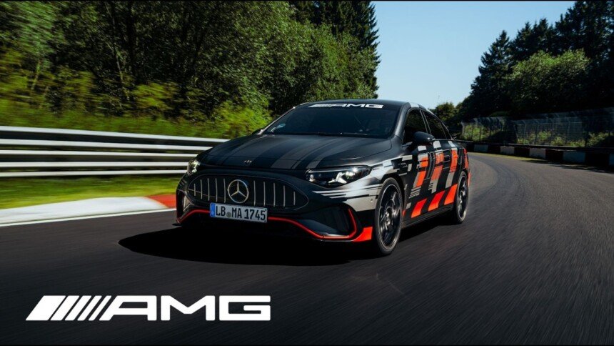 Mercedes-AMG CLA 45 new record at the Nurburgring