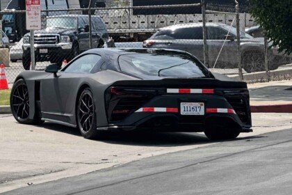 Toyota GR GT spy shot-US