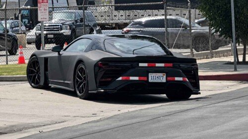 Toyota GR GT spy shot-US