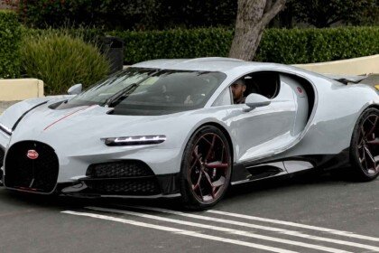 bugatti Tourbillon driven by ceo