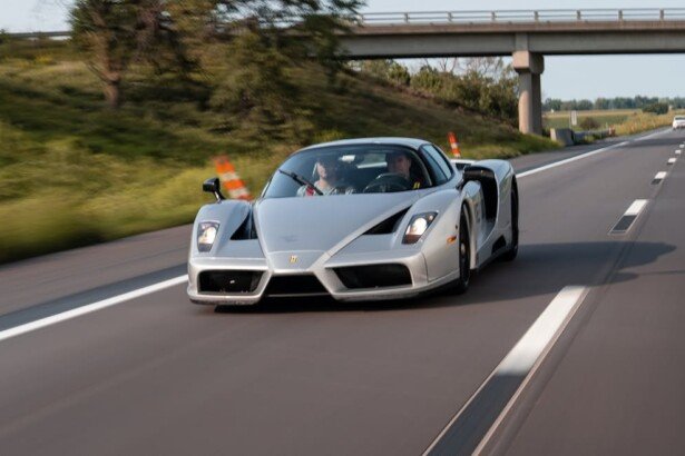 ferrari enzo highway
