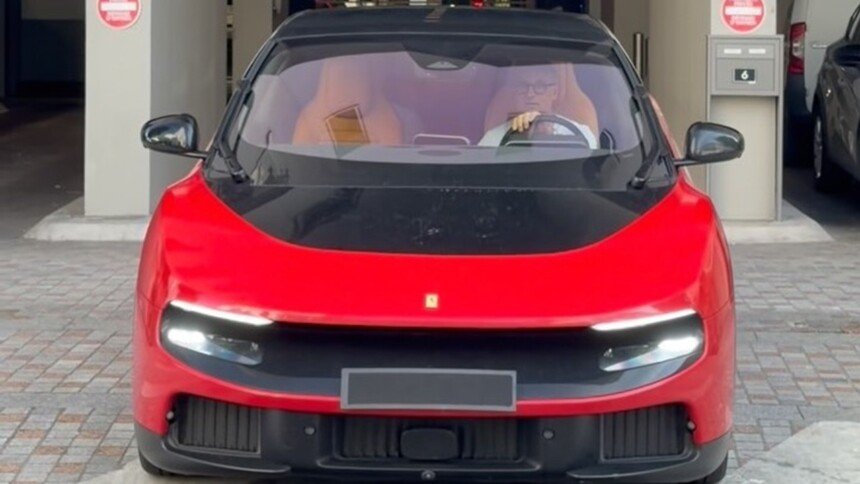 first ferrari luce in paris