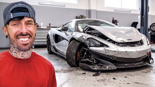 wrecked-McLaren 600LT-mat armstrong