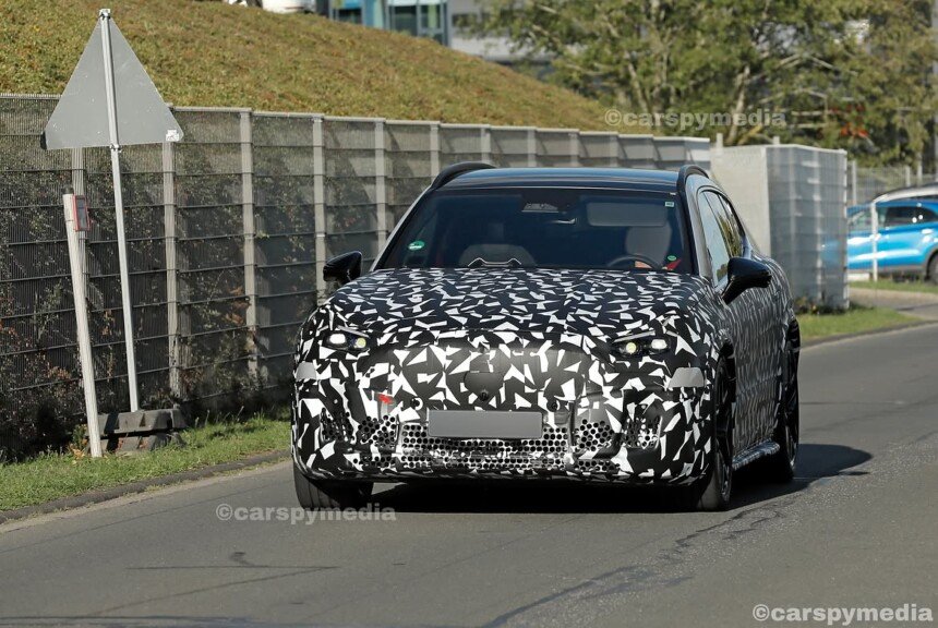 2027 mercedes-amg suv electric spy shots (4)