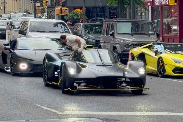 Aston Martin Valkyrie-Lamborghini Temerario-New York