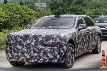 BYD-Rolls-Royce-like luxury sedan-spy shots (4)