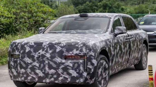 BYD-Rolls-Royce-like luxury sedan-spy shots (4)