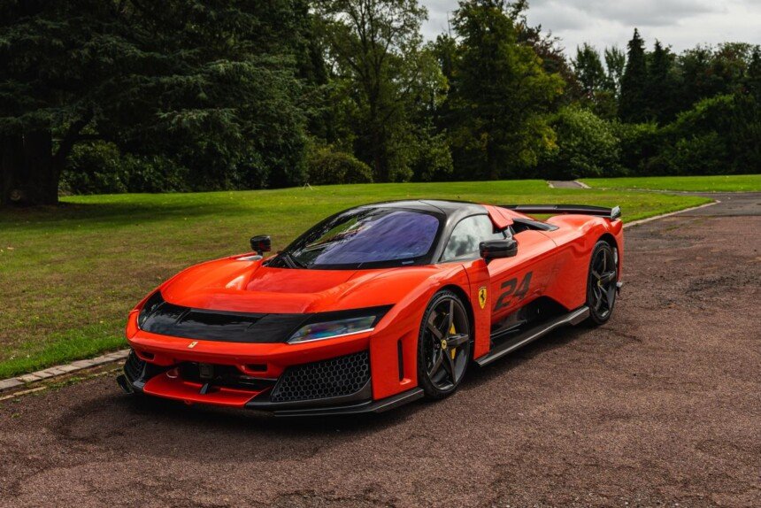 Ferrari F80 Lucky Orange-London-1
