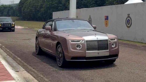 Malaysian Crown Prince- Rolls-Royce Boat Tail