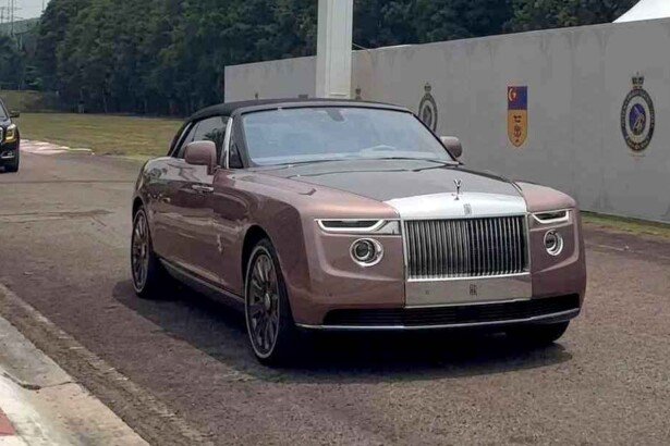 Malaysian Crown Prince- Rolls-Royce Boat Tail