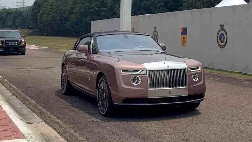 Malaysian Crown Prince- Rolls-Royce Boat Tail