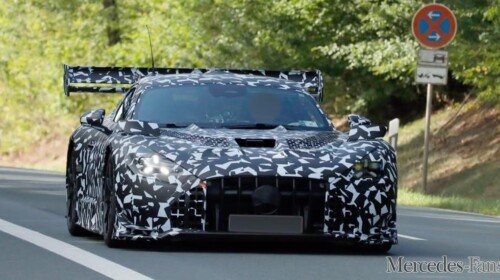 Mercedes-AMG GT Black Series spy shots (4)