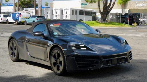 Porsche 718 Boxster EV-spy-shots-USA-1